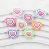 Macaron amor resina accesorios diy gel de crema accesorios para el cabello cuerda para el pelo funda de teléfono móvil agujero zapatos material parche al por mayor