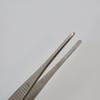 Pinzas de Acero Inoxidable 304 Pinzas de Punta Redonda Anguladas Pinzas para Tejidos Pinza para Bolas de Algodón Pinzas para Vendajes Pinzas de Anatomía de Laboratorio Pinzas sin Dientes