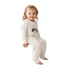 Pijama de una capa con piernas separadas para bebé Estilo Primavera y Verano Bolsa de dormir anti-patadas de seda premium Mono Saco de dormir para niños Ropa de dormir
