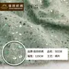 Jiaxin Têxtil Outono Novo Chiffon Franja 5mm Furo Lateral Lantejoula Bordada Moda Europeia e Americana Tecido para Vestido Casaco