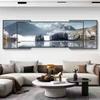 Pintura decorativa de lujo de doble capa con superposición ligera para sala de estar, sofá, fondo de pared, triple pintura colgante, respaldo atmosférico con respaldo de cristal de porcelana y diamante.