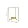 Soporte metálico maceta moderno minimalista maceta planta verde arreglo floral Arte personalidad decoración hogar sala de estar
