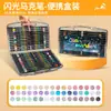 Amazon Caneta Marcadora Glitter de Cabeça Única Caneta Aquarela Artística para Estudante Marcador Acrílico Fluorescente para Grafite Venda por Atacado em Estoque