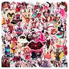 56 Nuevas Pegatinas Graffiti de Hazbin Hotel Hell Inn para Maletas, Caja de Almacenamiento, Vaso de Agua, Pegatinas Decorativas