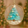 Novo Produto Transfronteiriço Pingente Acrílico Árvore de Natal 2D