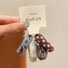 Elástico de Cabelo Dopamine de Malha Larga para Mulheres, Elástico de Alta Elasticidade, Faixa de Cabelo com Estilo Fresco, Acessório de Cabelo Versátil