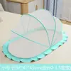 Funda de mosquitero para bebés recién nacidos y niños pequeños, mosquitero plegable, mosquitera tipo yurtas de cobertura total específica para bebés