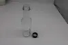 Botella Redonda para Aderezo de Ensalada con Tapa, Botella para Condimento de Aceite de Chile, Botella para Curry, Botella de Vidrio para Ketchup, Fabricante de Botellas Boston Transparentes