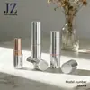 Jinze Order Tubo de batom redondo hermético com folha superior/anel do meio Tubo de batom Tubo de ar de plástico Material de embalagem