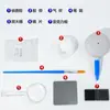 Conjunto de Experimentos de Ciência Forense com Impressão Digital de Estudante Análise Identificação de Impressão Digital Detetive de Impressão Digital de Ciência Forense Brinquedo Embalagem Simples