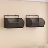 Prateleira de armazenamento de parede sem furos, um ótimo item para dormitórios estudantis, solução de armazenamento de cabeceira, ferramenta mágica de armazenamento para quarto de dormitório, prateleira de cesta de parede