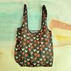 Bolsas de Compras de Supermercado Ecológicas al Por Mayor Portátiles Plegables Bolsa de Almacenamiento Bolsa de Comestibles de Dibujos Animados de Moda Bolsa Tote en Stock