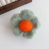 ¡No puedo resistirme! Pinza para el cabello de flor de peluche, pinza para el cabello de agarre, celebridad de internet, pinza de tiburón, pinza para el cabello, accesorio para la cabeza