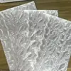 Papel Láser en Stock con Patrón Glaciar, Papel de Porcelana Blanca para Fotolitografía, Papel de Respaldo Doble Brillo, Papel Especial para Insignias y Diario