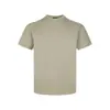 Camiseta Casual Simples Cool de Cor Sólida com Manga Curta Estilo Americano para Homens e Mulheres, Nova Blusa Leve Casual Solta de Verão que Realça a Aparência Muscular