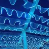 Amazon Véu de Teto Luminoso Tira de LED para Iluminação Arranjo de Casamento ao Ar Livre Decoração de Teto de Hotel Véu Transfronteiriço