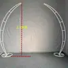 Nuevos Accesorios de Boda Arco de Puerta de Cuerno de Hierro Forjado Decoración de Escenario para Área de Bienvenida de Bodas al Aire Libre Metabo