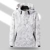 Chaqueta de exterior de primavera y otoño, fina, transpirable, impermeable, a prueba de viento, para parejas, chaqueta de una sola capa, ropa de viaje de montañismo, chaqueta para hombre