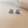 Pendientes de Margarita Glaseada Sueño de Verano 2025 Nuevo Estilo Caliente Pendientes Exquisitos Pendientes de Diseño de Nicho para Mujer