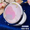 Nueva Tendencia Nacional DIY Kit de Materiales de Espejo Brocado para Canciones Tela Hecha a Mano Tipo Bordado Espejo Plegable Portátil Mini Espejo de Maquillaje