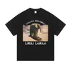 Camisetas de Verão de Algodão Engraçadas Meme Italian Brainrot Lirili Larila