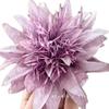 Grampo de Cabelo Flor Ouriço do Mar Roxo Super Fada Sentido de Atmosfera Marinha para Espelho Simulação Cabeça de Flor Prendedor de Cabelo Feminino