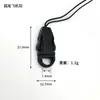 Cordón para Teléfono con Mosquetón Integrado, Clip de Mina Terrestre, Clip de Avión de Cabeza Plana de 6 Puntos, Accesorios de Cuerda, Cable USB, Clip de Boca de Pez
