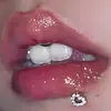 Amor unha de lábio conjunto de cobre zircônia unha de lábio unha do lóbulo da orelha unha da orelha nova 1.2 espessura dentes externos aço inoxidável joia para perfuração