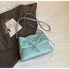 Bolso Tote Plisado con Lazo de Moda 2026 Modelo Nuevo Gran Capacidad Elegante Bolso Cruzado para el Trabajo y los Viajes Bolso de Hombro Grande