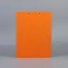 Pasta de mercadorias em estoque com clipe duplo A4 de plástico para escritório, espessa, clipe de arquivo de escritório, forte para dados, estudante, pasta para provas