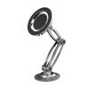Brazo Robótico Metálico para Coche Succión Magnética Popular Soporte Universal para Teléfono Móvil de Coche Tipo Adhesivo Antivibración para Tablero
