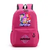 Grupo Bruja Cazadora Mochila Periférica Niños Niñas Estudiantes Color Dibujos Animados Gran Capacidad Bolsa Escolar
