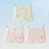 Pantalones Cortos de Seguridad para Niñas Algodón Puro Grado A Dos en Uno Boxer Antiexposición para Niñas de 10 a 15 Años