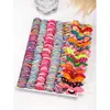 Set de regalo de accesorios para el cabello para niños, ligas para el cabello de bebé, pinzas laterales para niñas, accesorios para el cabello, cuerdas para el cabello de princesa para niñas