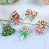 Decoraciones de paletas navideñas bestseller transfronterizas, Adornos de bastón de caramelo para árbol de Navidad, Decoración navideña para el hogar
