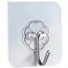 Ganchos Adhesivos, Sin Taladro, Ganchos Sin Rastro, Ganchos de Pared Adhesivos Fuertes, Transparentes, Ganchos Adhesivos de Alta Resistencia para Cocina y Baño