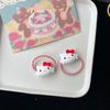Nuevo estilo coreano Meldi Yugui perro coolo clip de dibujos animados accesorios para el cabello para niños horquilla de bebé banda de goma envuelta tela clip lateral