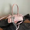 Bolsa Portátil Transfronteriza para Perro Dachshund para Mujer 2025 Nueva Bolso Baguette Vintage de Alta Gama Gran Capacidad Bolso de Hombro Cruzado