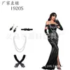 Moda Europeia e Americana Tiara de Cabeça com Contas de Cristal Faixa de Cabelo com Strass Acessórios de Cabelo Baile de Máscaras 20S Hepburn Banquete Adereço de Cabeça