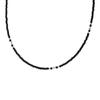 Collar de cuentas de plata esterlina S925 para la fiebre, producto único para usar por bloggers de INS, ágata, turquesa, cadena de clavícula apilable
