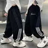 Pantalones de chándal holgados para niño de primavera y otoño, pantalones largos casuales elegantes 2026 para niños mayores, pantalones deportivos tipo jogger para niños, modernos