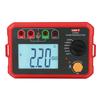 Probador de resistencia de aislamiento Uleid UT501C/UT502C, megóhmetro digital de 2500 V, medidor de aislamiento electrónico