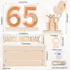 Regalo en Efectivo 60º Cumpleaños Letrero Digital de Madera Lámpara de Hada Corbata de Moño 70º Aniversario de Bodas Decoración de Mesa