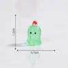 Novo Papai Noel de Natal Boneco de Neve Micro Paisagem Cena de Neve Caixa de Trem Meias de Natal Pequeno Presente Sino Enfeites de Resina