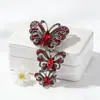 Broche Elegante de Borboleta de Alta Qualidade Dongdaemun Pin Feminino de Alta Qualidade 2024 Nova Moda Acessórios de Corsage de Design Nicho