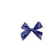Fita Listrada Dourada Estampada de 2,5cm Decoração de Caixa de Presente Acessórios de Cabelo Acessórios de Joia Acessórios de Laço para Brinquedos