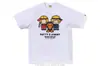 Camiseta de Manga Corta Holgada con Estampado de Dibujos Animados Pe X Hello Kitty Nuevo Milo para Hombres y Mujeres Parejas