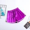 Shorts Esportivos de Algodão Feminino Solto Estilo Coreano Estudante Verão Corrida Tamanho Grande Casual Perna Larga Hot Pants para Meninas Cheinhas Calça de Pijama para Casa