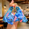 Llavero Colgante de Dibujos Animados Stitch Lindo y Divertido para Pareja Mochila Coche Decoración de Llavero Pequeño Regalo Venta al por Mayor