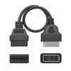 Cabo OBD2 de 14 Pinos para Carro Nissan Cabo Adaptador Fêmea para Ferramenta de Diagnóstico de Carro Antigo Nissan